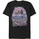 Airbrush Millennium Falcon Star Wars T-Shirt