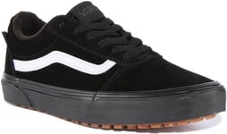 Vans Mixte Enfant Ward Vansguard Shoes, Suede Black Black, 38 EU