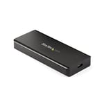 StarTech.com USB-C 10Gbps M.2 NVMe PCIe SSD Enclosure - Rugged Aluminum External M.2 PCIe M-Key Case IP67 Rated - 1GB/s Read/Write - Supports 2230/2242/2260/2280 - TB3 Compatible - Mac/PC (M2E1BRU31C)