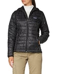 Patagonia Nano Puff Veste à Capuche Femme, Noir, FR : XL (Taille Fabricant : XL)