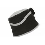 Beret Bonnet Femme Gris et Noir Chapeau Polaire Hiver Monia-Taille unique