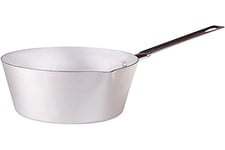 Pentole Agnelli pcmx0916 Casserole Conique en Aluminium avec poignée, Acier INOX, 16 cm