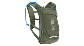 Gilet d hydratation camelbak chase adventure 8l avec poche a eau 2l vert