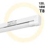 Barcelona Led - Kit réglette + tube led T8 - 18W - 120cm - Blanc Neutre