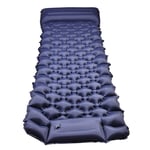 Abaodam Inflatable Cushion Portable Air Mattress Airbed Camping Mat Beach Mat for Ourdoor Indoor Use (Blue)