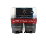VICHY Déodorant anti-transpirant anti irritations 48h 2 x 50 ml homme /EBRR