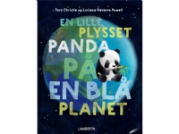 En lille plysset panda på en blå planet | Tory Christie