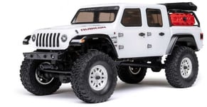 AXIAL SCX24 Jeep Gladiator 4WD Rock Crawler RTR, White C-AXI00005V2T4