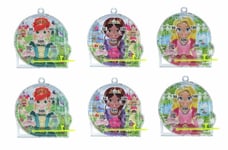 6 Princess Pinball Games - Pinata Toy Loot/Party Bag Fillers Childrens/Kids