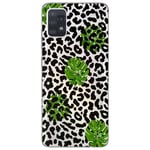 Coque Galaxy A52 leopard jungle