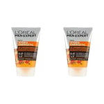 L'Oreal Paris Men Expert - Hydra Energetic gel limpiador energizante para hombres - 100 ml (Lot de 2)