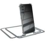 Easy case for Samsung Galaxy A54 phone case with metal chain