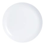 Luminarc Diwali Boîte de 6 assiettes plates Opale 25 cm Blanc