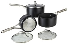 Ninja Zerostick Essentials 3 Piece Aluminium Pan set - Black