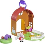 Peppa Pig Peppa's Adventures Peppas - Zoo pour Enfants - Jouet préscolaire - Contient 1 Figurine et 4 Accessoires - À partir de 3 Ans