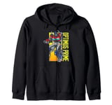 Transformers: Rise of the Beasts Animated Optimus Prime Zip Hoodie