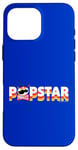 Coque pour iPhone 16 Pro Max Pringles Music Retro Pop Star Mr P.