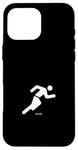 Coque pour iPhone 16 Pro Max Équipement officiel Runner Icon Designer Graphic