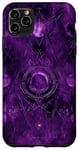 Coque pour iPhone 11 Pro Max Violet Bohème Géométrique Noël Gothique Occulte Motif