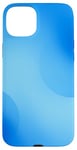 iPhone 15 Plus Minimalist Blue Style Simple Design Case