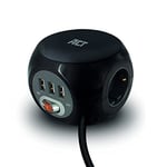 Multiprise CUBE 7 en 1 - Charge USB et Induction – Homeprotek