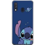 Samsung Galaxy A40 Genomskinligt Skal Stitch