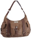 Hilfiger Denim LEXXIE HOBO EL56917375, Sac à main femme - Marron-TR-F4-360, 32x21x12 cm (B x H x T) EU