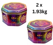 Nestle Quality Street Milk And Dark Cremes Chocolate Gift Tin, 2x1.936kg