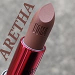 UOMA Beauty BADASS ICON Matte Lipstick SHADE ARETHA NEW IMPERFECT BOX