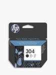 HP 304 Black Original Ink Cartridge, Single, Instant Ink Compatible