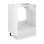 Meuble pour four R-Line, Blanc campagne, 60 cm sans plan de travail Vicco