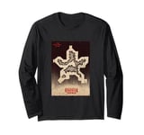 Stranger Things Hellfire Club Tabletop Game Map Long Sleeve T-Shirt