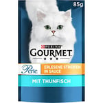 Gourmet Gourmet PURINA Gourmet Perle Lot de 26 Paquets de Nourriture Humide pour Chat avec Thon (26 x 85 g)