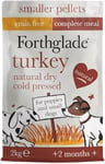 Forthglade Dry Dog Food, Cold Pressed, (2kg Resealable Bag), Small Dog Dry Food with Chicken & Vegetables, Hypoallergenic Dog Food, Grain Free Complete Meal for Small Dogs & Puppies, Good Gut Health