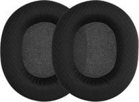 2X Coussinet Compatible avec SteelSeries Arctis 3/Arctis 5/Arctis 7/Arctis 9/Arctis 9X Coussinet-Coussinets en Mousse pour Casque Audio-Noir