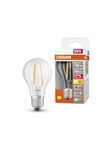 Osram LED-lyspære LED SUPERSTAR + - LED filament light bulb - shape: A60 - clear finish - E27 - 5.8 W - warm white light - 2700 K E27