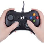 contrôleur Manettes USB filaire Gamepad Game pad Joypad pour Xbox 360 / PC - noir