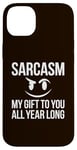 iPhone 14 Plus Sarcasm My Gift to You All Year Long Sarcastic Face Reaction Case