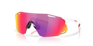 Oakley CYBR Dyno Glasögon Polished White/Prizm Road