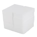 100x60x20mm 10pcs  Sponge Eraser Melamine Cleaner-white B2Y22612