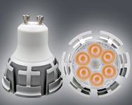 LED GU10 5W (57W) 25° 3000K