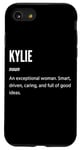 Coque pour iPhone SE (2020) / 7 / 8 Kylie Gifts Nom une femme exceptionnelle