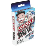 Monopoly Deal Nopeapeli korttipeli perheille, 8-vuotiaille ja sitä vanhemmille lapsille ja 2-5 pelaajalle null ei mitään