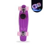 Surfskate Skateboard Street Land Surfing Skateboards 22inch Cruiser PP Deck Skate for Kids Teens Adults Beginners Girls Boys Highway Street Scooter (Color : E)