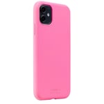 Holdit iPhone 11 Silicone Case, Bright Pink