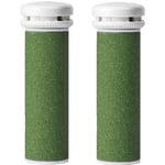 2 x Emjoi Micro Mineral Compatible Pedi Extra Coarse Replacement Rollers