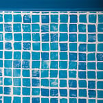 Gre FPROV737 - Liner mosaique pour piscines ovales 730 x 375x 132cm, épaisseur 50/100e, système d'accroche