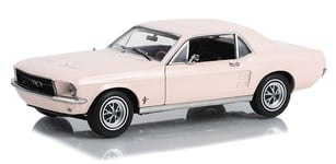 GREENLIGHT - Voiture coupé de 1967 couleur beige – FORD mustang - 1/18 - GREE...