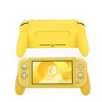 Etui de protection avec manette antidérapante pour Nintendo Switch Lite - Jaune