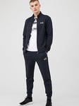 EA7 Emporio Armani Core Id Zip Tracksuit - Navy, Navy, Size 2Xl, Men